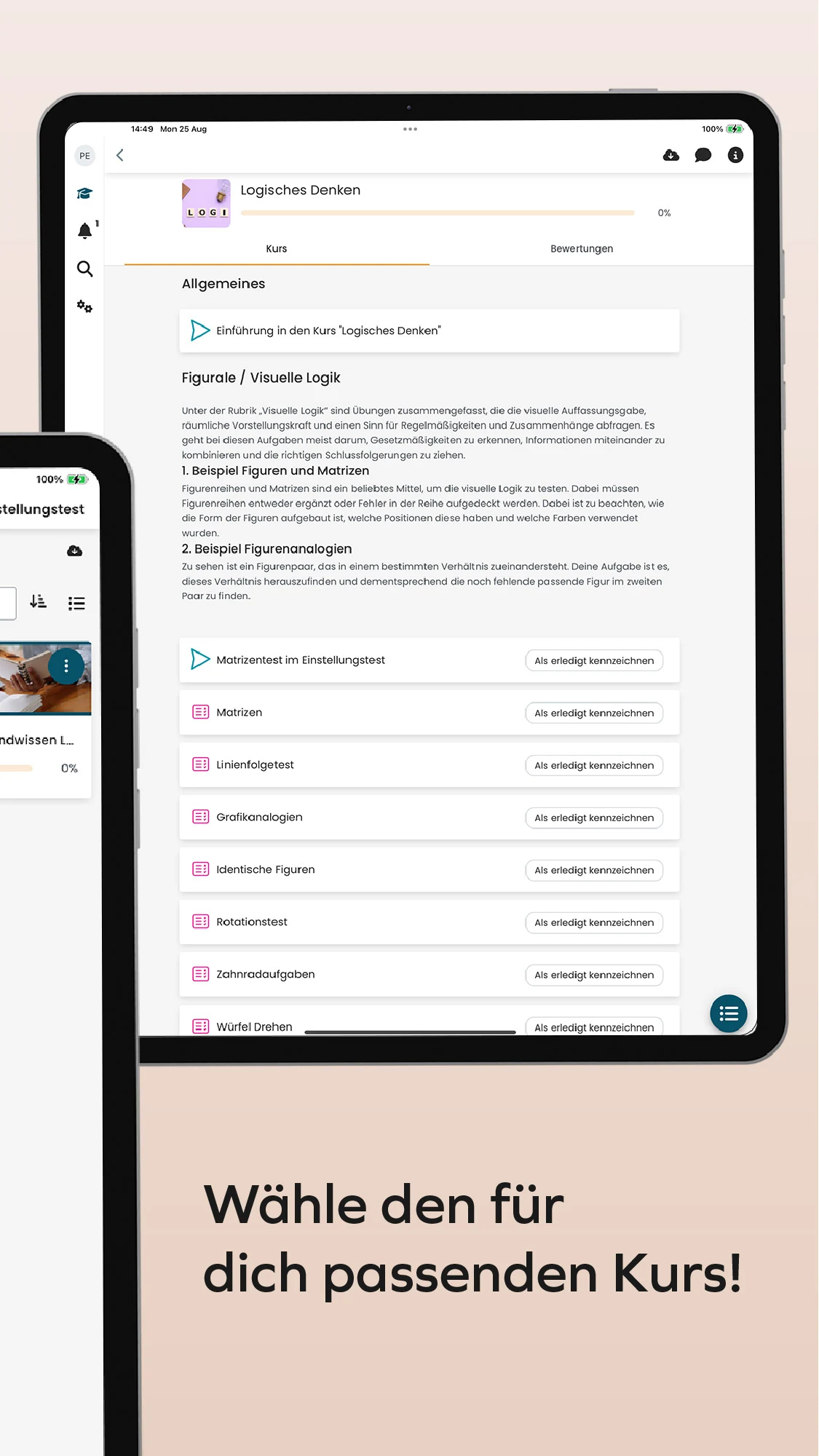 Plakos Prüfungstrainer screenshot