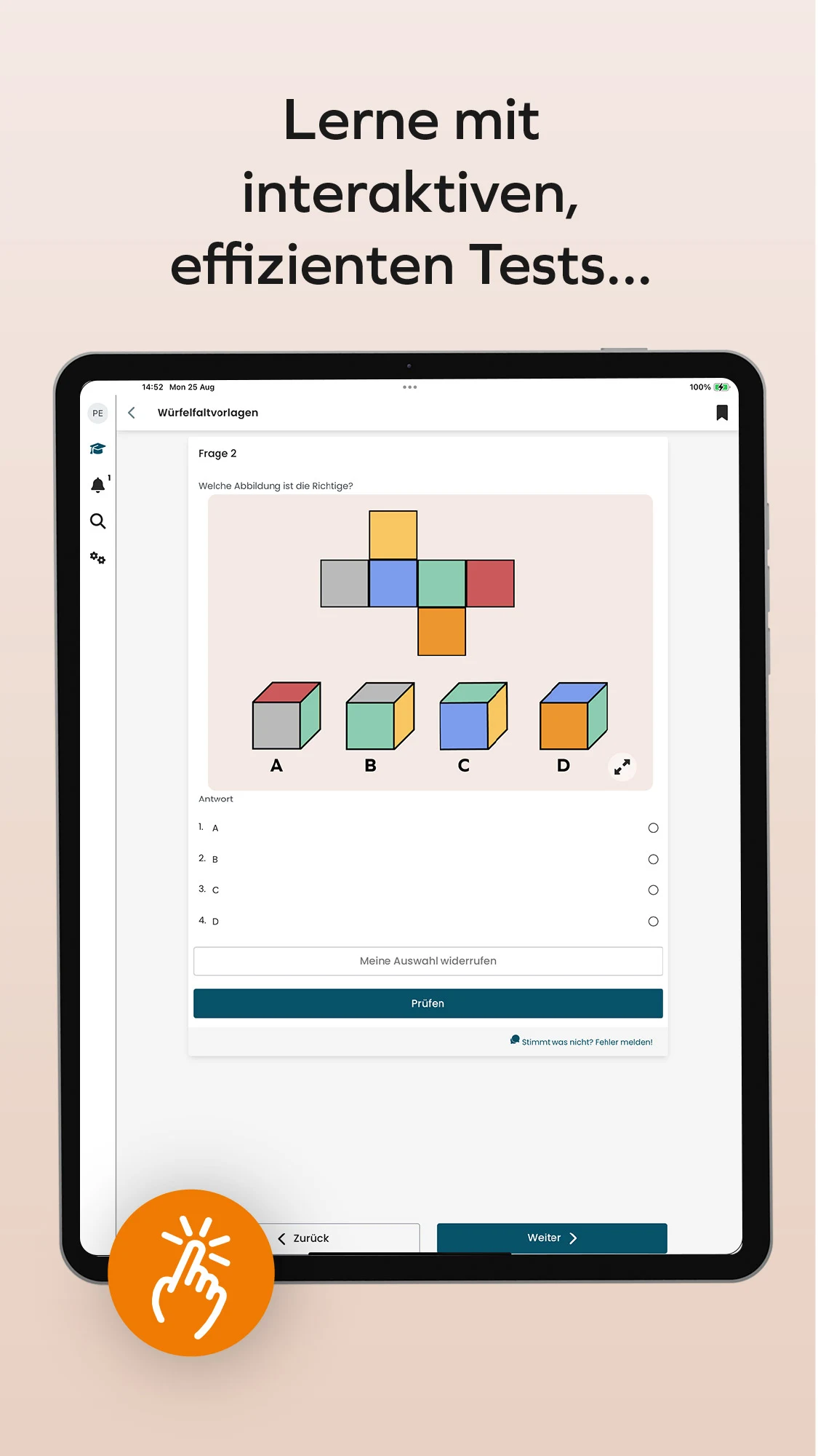 Plakos Prüfungstrainer screenshot